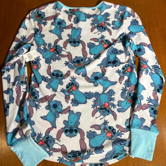 Stitch's soft sleep shirt with contrast trims Size large - Picture 2 of 5
